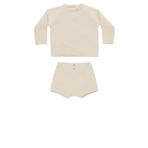 Quincy Mae Summer Knit Set | Natural